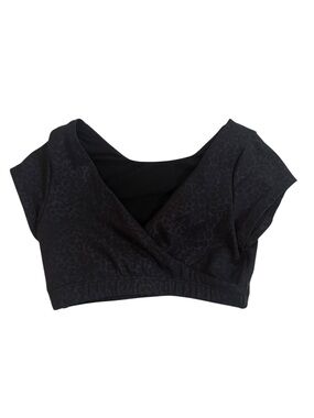Turnaround Top - Black Leopard, YL